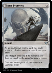 Titan's Presence (CMM-810) - Commander Masters