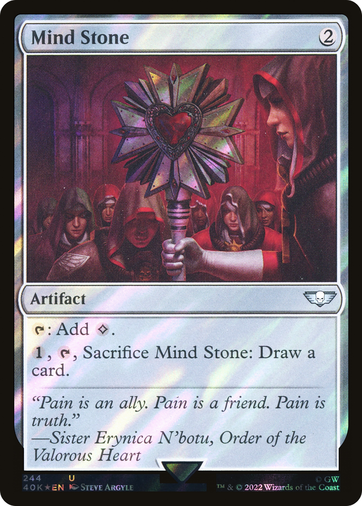 Mind Stone (40K-244) - Warhammer 40,000 Commander Foil