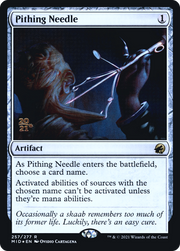 Pithing Needle (PRE-257S) - Innistrad: Midnight Hunt Promos Foil