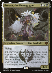 Breena, the Demagogue (C21-001) - Commander 2021 Display Commanders Foil