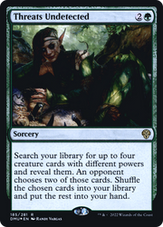 Threats Undetected (PRE-185S) - Dominaria United Promos Foil