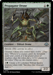 Propagator Drone (MH3-167) - Modern Horizons 3: (devoid) Foil