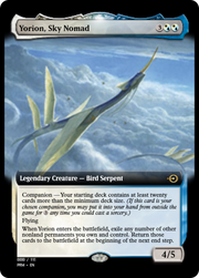 Yorion, Sky Nomad (PRM-80865) - Magic Online Promos: (companion) Foil