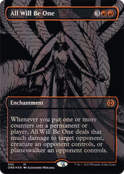 All Will Be One (ONE-352) - Phyrexia: All Will Be One (Borderless) Foil