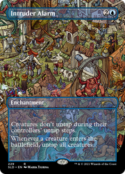 Intruder Alarm (SLD-229) - Secret Lair Drop (Borderless) Foil