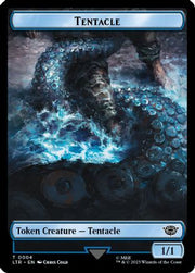 Tentacle // Food (0009) Double-Sided Token (LTR-4 // 9) - The Lord of the Rings: Tales of Middle-earth Foil