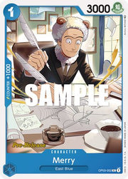 Merry (OP03-052) - Pillars of Strength Pre-Release Cards