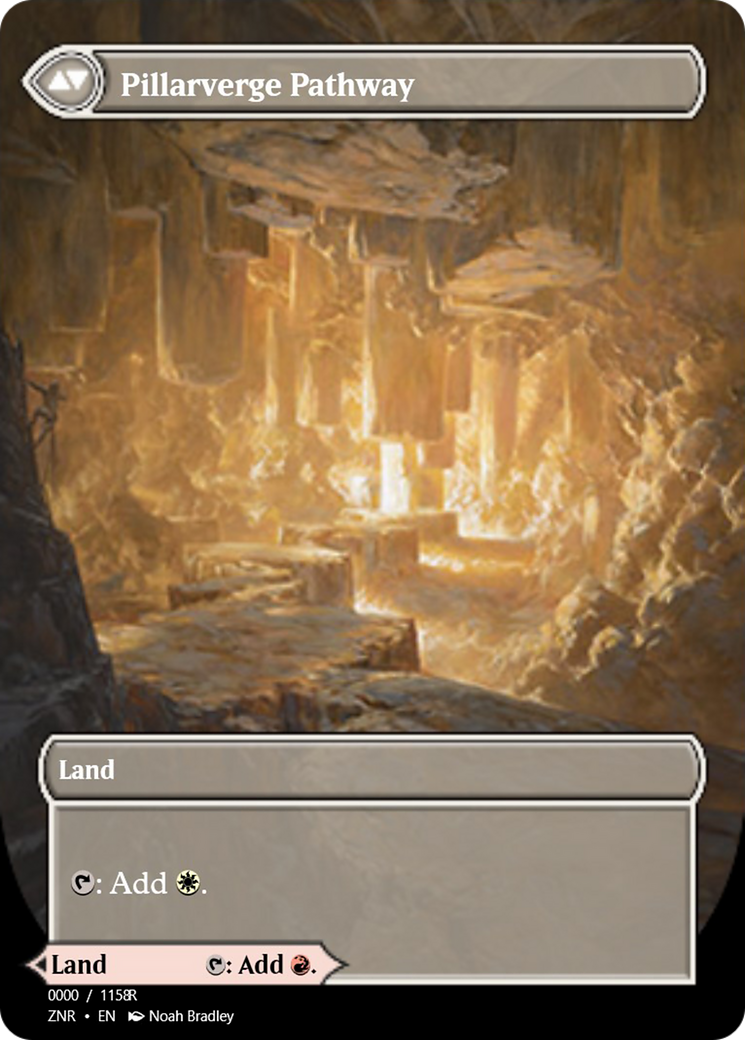 Needleverge Pathway // Pillarverge Pathway (PRM-83854) - Magic Online Promos Foil