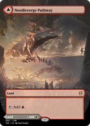 Needleverge Pathway // Pillarverge Pathway (PRM-83854) - Magic Online Promos Foil