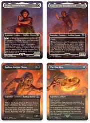 Mount Doom Scene [Set of 4] (LTR-448-451) - The Lord of the Rings: Tales of Middle-earth
