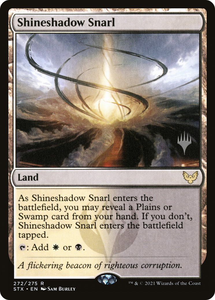 Shineshadow Snarl (PPSTX-272P) - Strixhaven: School of Mages Promos Foil