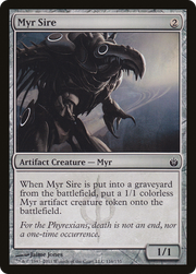 Myr Sire (MBS-116) - Mirrodin Besieged Foil