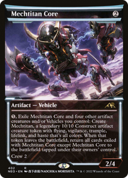 Mechtitan Core (NEO-402) - Kamigawa: Neon Dynasty: (Showcase) Foil
