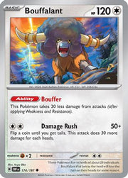 Bouffalant 174/197  SV03 Obsidian Flames - Uncommon
