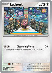 Lechonk 181/197  SV03 Obsidian Flames - Common