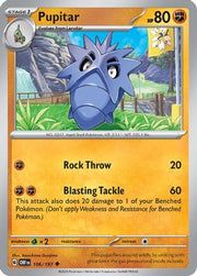 Pupitar 106/197  SV03 Obsidian Flames - Uncommon