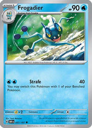 Frogadier 057/197  - Reverse Holofoil SV03 Obsidian Flames - Uncommon