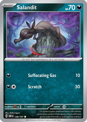 Salandit 139/197  SV03 Obsidian Flames - Common