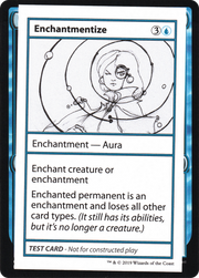 Enchantmentize (CMB1-021) - Mystery Booster Playtest Cards 2021