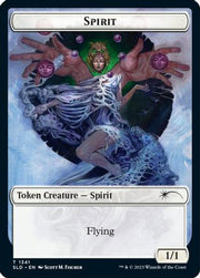 Spirit (SLD) // Angel Double-sided Token (SLD-) - Secret Lair Drop Series