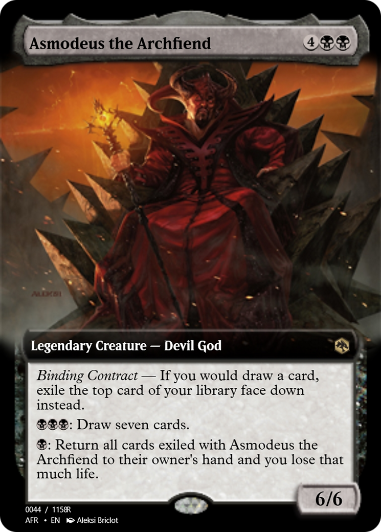 Asmodeus the Archfiend (PRM-92704) - Magic Online Promos Foil