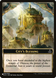 City's Blessing // The Monarch Double-sided Token (LIST-6 // 14) - The List Reprints