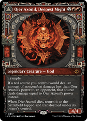 Ojer Axonil, Deepest Might // Temple of Power (LCI-317) - The Lost Caverns of Ixalan: (Showcase)