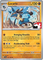 Lucario 114/198  Prize Pack Series Cards - Uncommon