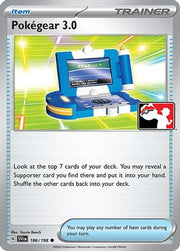 Pokegear 3.0 186/198  Prize Pack Series Cards - Common