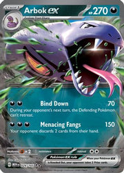 Arbok ex 024/165  - Holofoil SV Scarlet & Violet 151 - Double Rare