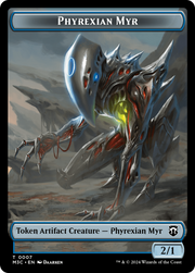 Phyrexian Myr (TM3C-007) - Modern Horizons 3 Commander Tokens Foil