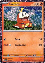 Fuecoco 002/015  - Holofoil McDonalds Promos 2023 - Promo