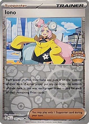 Iono 185/193  - Reverse Holofoil League & Championship Cards - Uncommon