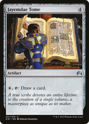 Jayemdae Tome (ORI-231) - Magic Origins Foil