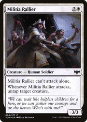 Militia Rallier (VOW-024) - Innistrad: Crimson Vow