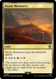 Mystic Monastery (WHO-882) - Doctor Who Foil