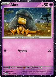Abra 063/165  - Holofoil Miscellaneous Cards & Products - Promo
