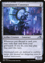 Containment Construct (NEO-243) - Kamigawa: Neon Dynasty Foil