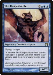 The Unspeakable (CHK-098) - Champions of Kamigawa
