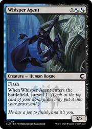Whisper Agent (CLU-218) - Ravnica: Clue Edition