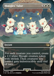 Moogles' Valor (FIN-326) - FINAL FANTASY (Borderless) Foil