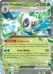 Froslass ex 003/182  - Holofoil SV04 Paradox Rift - Double Rare