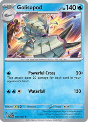 Golisopod 049/182  - Holofoil SV04 Paradox Rift - Rare