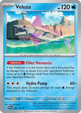 Veluza 054/182  SV04 Paradox Rift - Uncommon