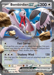 Bombirdier ex 156/182  - Holofoil SV04 Paradox Rift - Double Rare