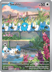 Swablu 213/182  - Holofoil SV04 Paradox Rift - Illustration Rare