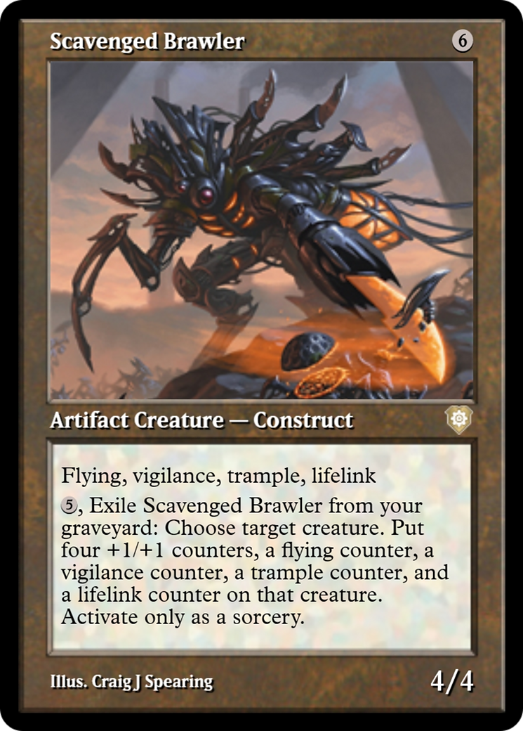 Scavenged Brawler (PRM-105842) - Magic Online Promos