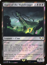 Shard of the Nightbringer (40K-055) - Warhammer 40,000 Commander Foil