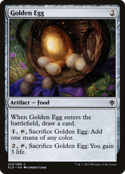 Golden Egg (ELD-220) - Throne of Eldraine Foil