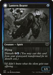 Lantern Bearer // Lanterns' Lift (DBL-333) - Innistrad: Double Feature: (Double Faced Transform) Foil